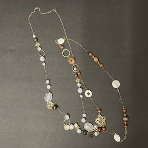 Pair of Long Statement Necklaces